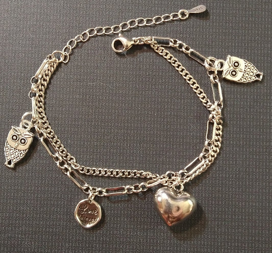 Charm Bracelet -Heart