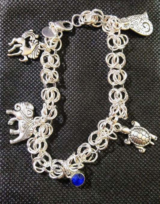 Bracelet Silver 925 with charm