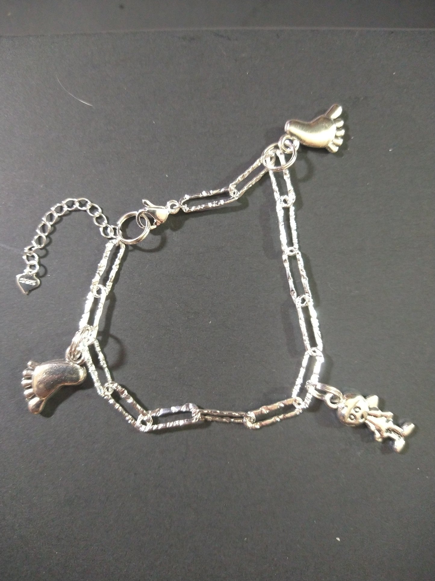 925 Sterling Silver Paperclip Bracelet