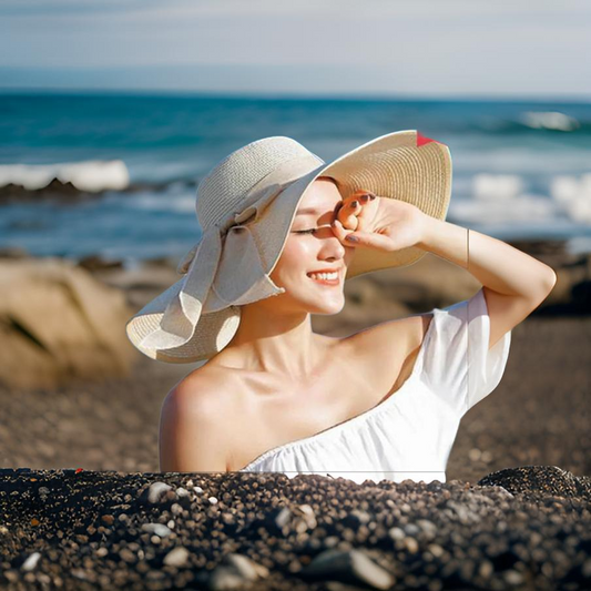 Stylish Woman's Beach Hat