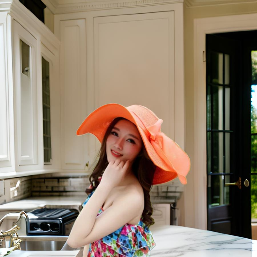 Stylish Woman's Beach Hat