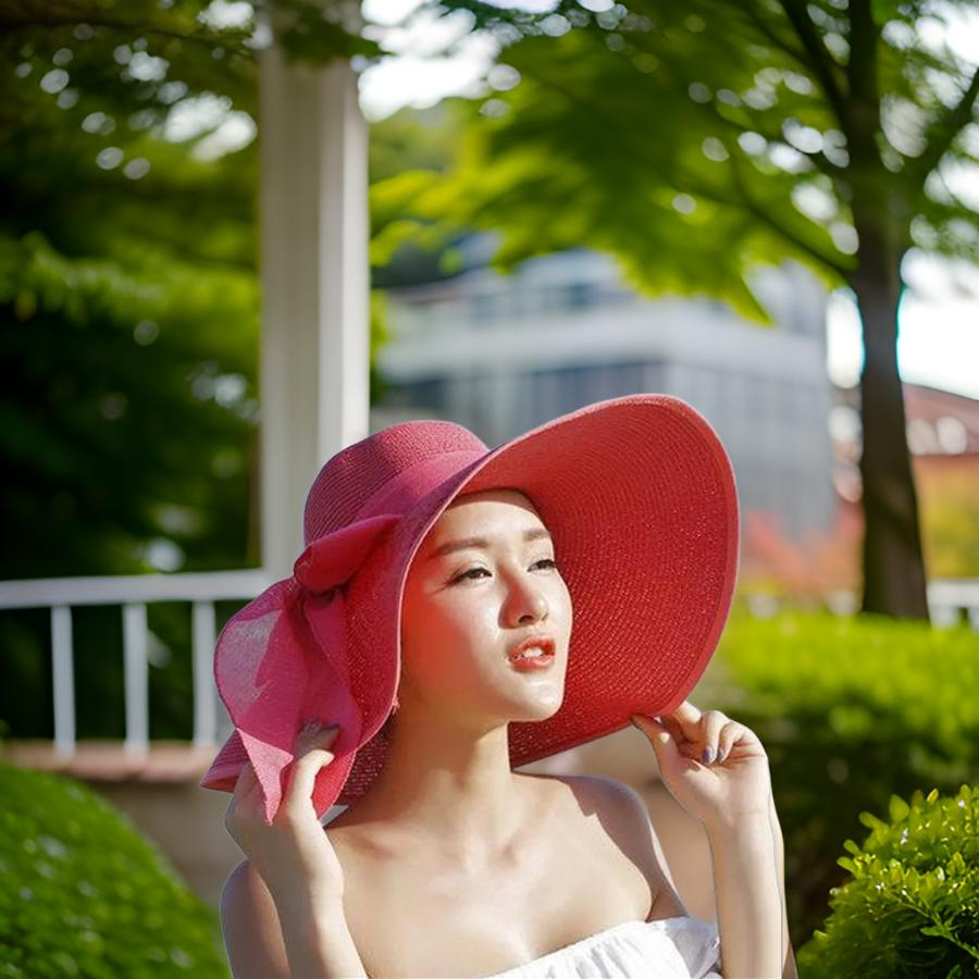 Stylish Woman's Beach Hat