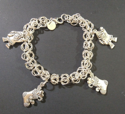 Bracelet Silver 925 with Christmas charm