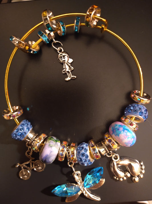 Charm Bracelet - Blue Skies