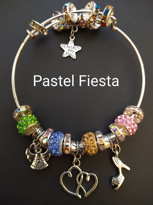 Charm Bracelet - Pastel Fiesta